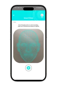 SmartVitals Recording Screen